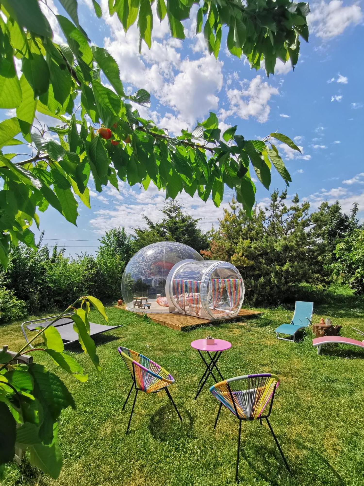 La Bulle Des Champs Bed & Breakfast Champmotteux Dış mekan fotoğraf